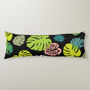 Coussins Longs Feuilles tropicales multicolores 2