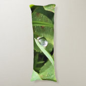 Coussins Longs Feuilles Vertes Roumanie - Art mural de feuillage (Devant (Vertical))