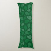 Coussins Longs Feuilles verts (Devant (Vertical))
