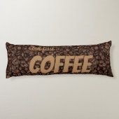 Coussins Longs Fèves de café (Dos)