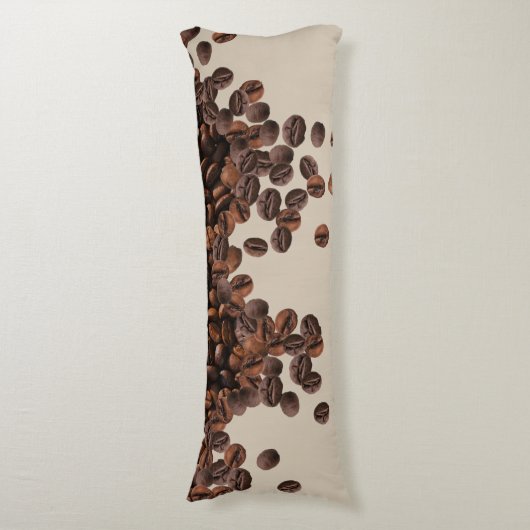 Coussins Longs Fèves de café (Devant (Vertical))