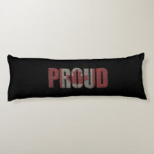 Coussins Longs Fierté canadienne (Dos)