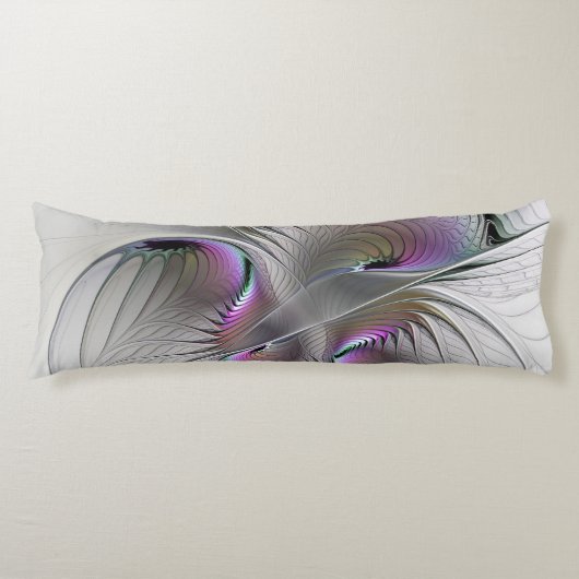 Coussins Longs Figure de fantaisie abstraite moderne timide Art f (Devant)