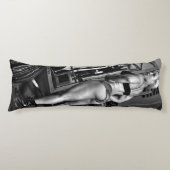 Coussins Longs Fille chaude de forme physique (Devant)