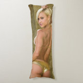 Coussins Longs Fille chaude de forme physique (Devant (Vertical))