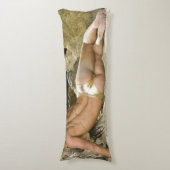 Coussins Longs Fille chaude de forme physique (Devant (Vertical))