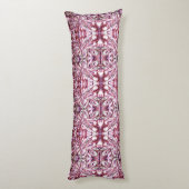 Coussins Longs Fille en colère (Dos (Vertical))