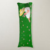 Coussins Longs Fille en herbe (Devant (Vertical))