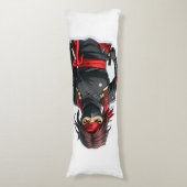 Coussins Longs Fille Ninja (Devant (Vertical))