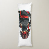 Coussins Longs Fille Ninja (Dos (Vertical))