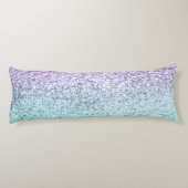 Coussins Longs Filles Sirènes Parties scintillant 1b (Parties sci (Dos)