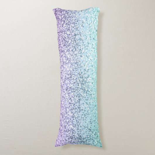 Coussins Longs Filles Sirènes Parties scintillant 1b (Parties sci (Devant (Vertical))