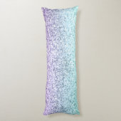 Coussins Longs Filles Sirènes Parties scintillant 1b (Parties sci (Dos (Vertical))