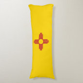 Coussins Longs Flag du Nouveau-Mexique (Devant (Vertical))