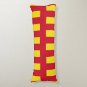 Coussins Longs Flag of Northumberland Body Pillow (Devant (Vertical))