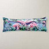 Coussins Longs Flamant rose (Devant)