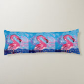 Coussins Longs Flamant rose (Dos)