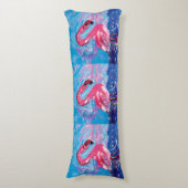 Coussins Longs Flamant rose (Devant (Vertical))