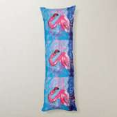 Coussins Longs Flamant rose (Dos (Vertical))