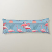 Coussins Longs Flamants Motif 1 (Dos)