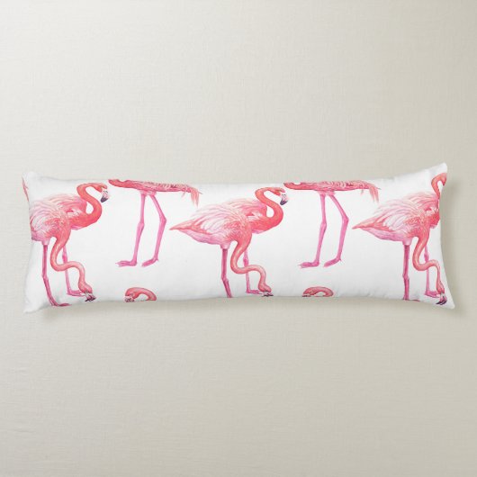 Coussins Longs Flamants roses (Dos)