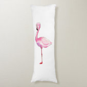 Coussins Longs Flamingo ~ Équilibré (Devant (Vertical))