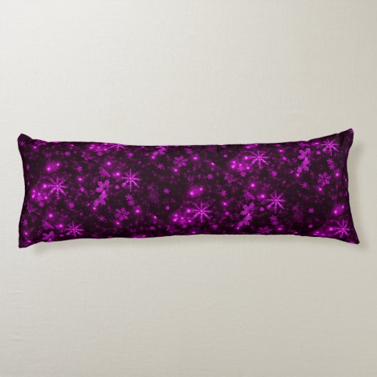 Coussins Longs Flèches blanches Oreillers de fond violet profond (Dos)