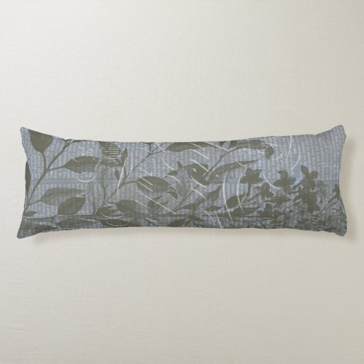 Coussins Longs Fleur de Bleu I (Devant)