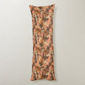 Coussins Longs Fleur de camouflage Décoration d'intérieur Mémoire (Dos (Vertical))