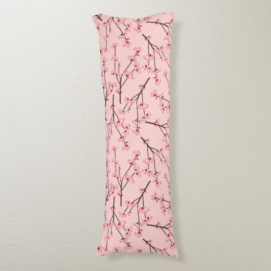 Coussins Longs Fleur de cerise (Devant (Vertical))