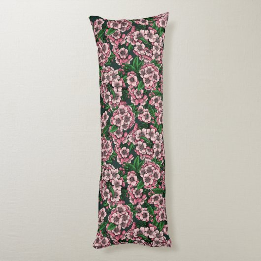 Coussins Longs Fleur de cerisier 2 (Dos (Vertical))