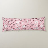 Coussins Longs Fleur de cerisier blanc (Dos)