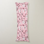 Coussins Longs Fleur de cerisier blanc (Devant (Vertical))