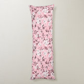 Coussins Longs Fleur de cerisier blanc (Dos (Vertical))