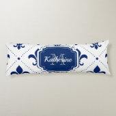 Coussins Longs Fleur de lis Motif (Dos)