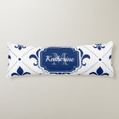 Coussins Longs Fleur de lis Motif (Devant)