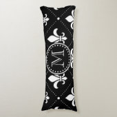 Coussins Longs Fleur De Lis Motif (Devant (Vertical))