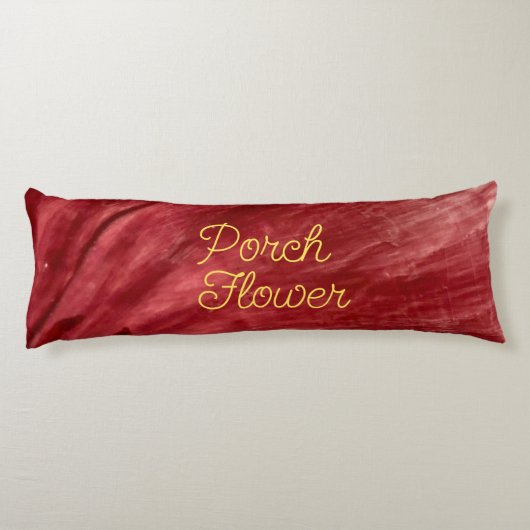 Coussins Longs Fleur de porche / Original / (Dos)