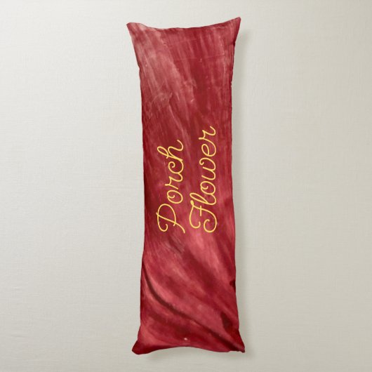 Coussins Longs Fleur de porche / Original / (Dos (Vertical))