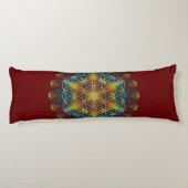 Coussins Longs Fleur de vie / Blume des Lebens - Mandala III (Dos)