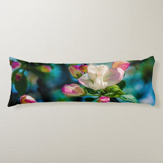 Coussins Longs Fleur et bourgeons de pommes de terre (Devant)