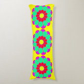 Coussins Longs Fleur Funky Power Bloom I (Devant (Vertical))