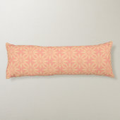 Coussins Longs Fleur jaune melon Motif sans couture (Dos)