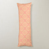 Coussins Longs Fleur jaune melon Motif sans couture (Dos (Vertical))