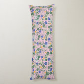 Coussins Longs Fleur motif petites fleurs 13.w LPink BG (Dos (Vertical))