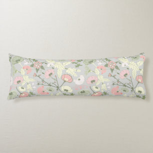 Coussins Longs Fleur rose verte Fleur Motif