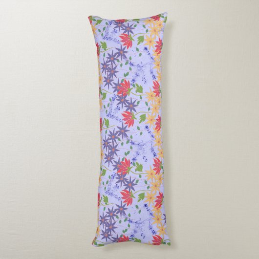 Coussins Longs Fleur sauvage (Dos (Vertical))