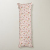Coussins Longs Fleur sauvage rose pâle (Dos (Vertical))