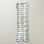 Coussins Longs Fleur Smeraldo (Dos (Vertical))