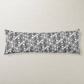Coussins Longs Fleur sophistiquée (Devant)